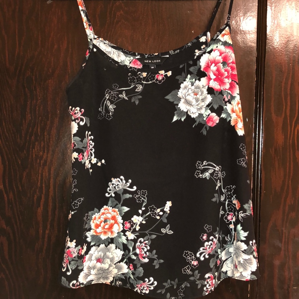 ASOS Japanese Floral Tank Top